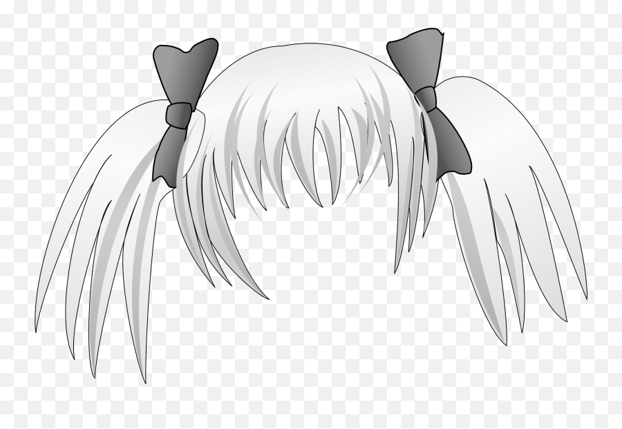 Anime Girl Hair Png - Pngw Girl Hair Png Cartoon Emoji,Princess Emoji Curly Hair