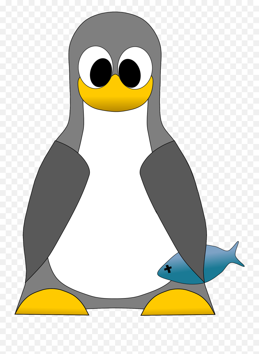 Linux Penguin Drawing Free Image Download Emoji,Waving Penguin Emoticon