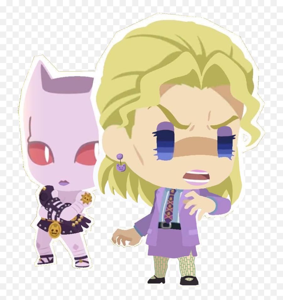 Ddd 4taro - Kira Pitter Patter Pop Transparent Emoji,Kira Yoshikage Emojis