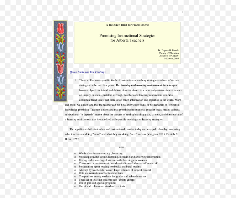 Pdf Promising Instructional Strategies For Alberta Teachers Emoji,Dj Emotion Calgary 1999 Pdf Promising Instructional Strategies For Alberta Teachers Emoji,Dj Emotion Calgary 1999