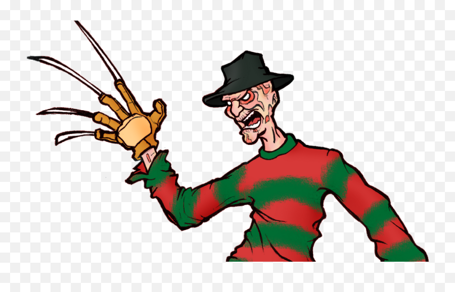 Freddy Krueger - Freddy Krueger Cartoon Png Emoji,Freddy Krueger Emoji