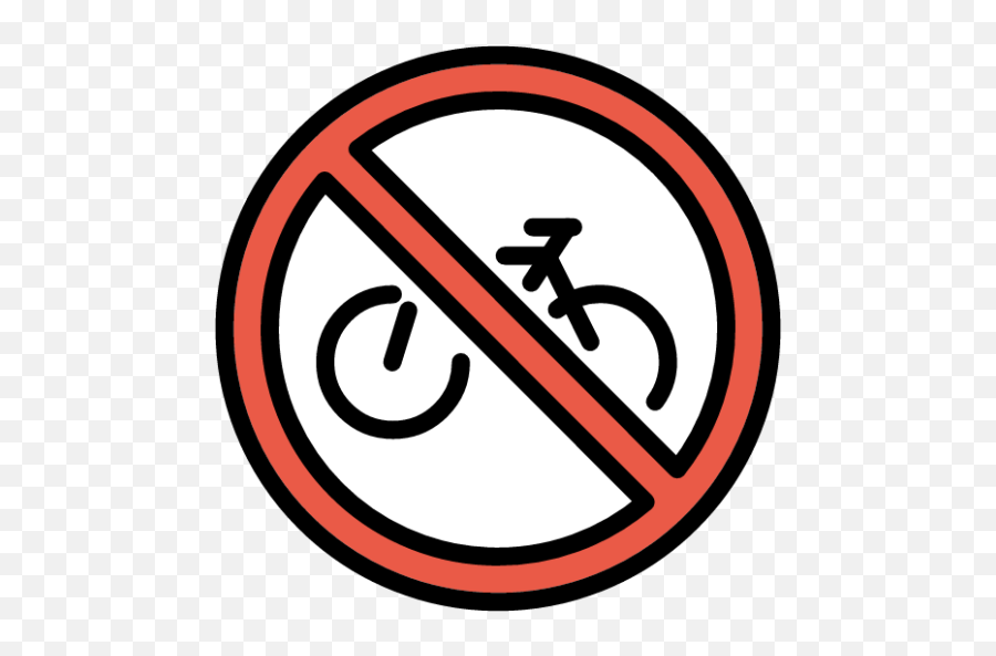 No Bicycles Emoji - Download For Free U2013 Iconduck,Emojis With No