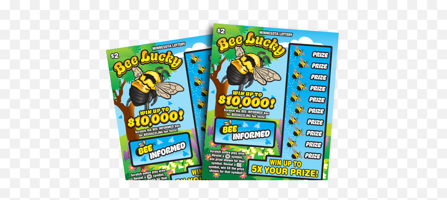 Bee Lucky - The Minnesota Lottery Emoji,Fb Flower Emoticons For Likes