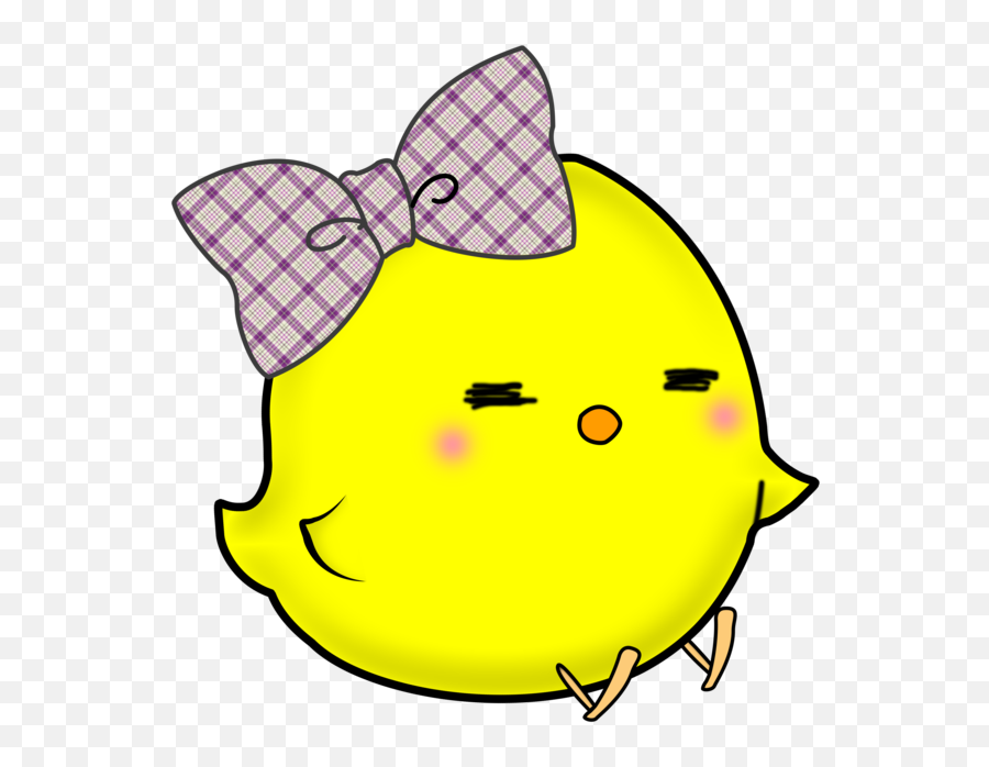 Chicken Clipart Cute Chibi - Cute Chicken Transparent Emoji,Emoticon Guy In Tie