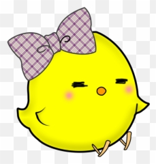 Chicken Clipart Cute Chibi - Cute Chicken Transparent Emoji,Emoticon Guy In Tie