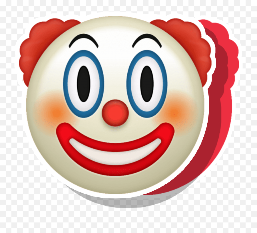 Freetoedit Clown I Sticker By Halfhumanhalfmachine Emoji,Dabi Clown Emoji