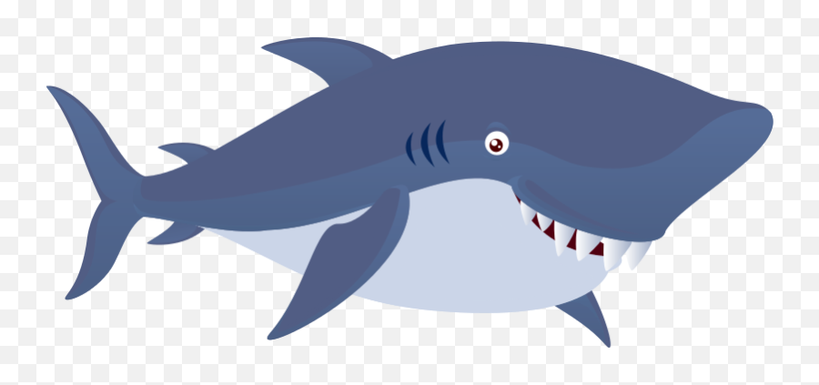 Shark Clipart For Kids - Clip Art Library Shark Clipart Emoji,Shark Fin Emoji