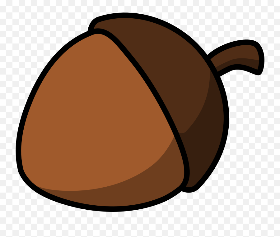 Nut Clipart - Acorn Clipart Emoji,Hazelnut Emoji