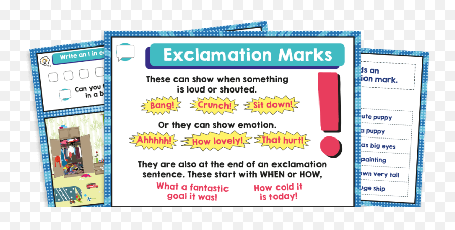 Year 1 Exclamation Marks - Exclamation Mark Sentences Year 1 Emoji,Emotion Nouns