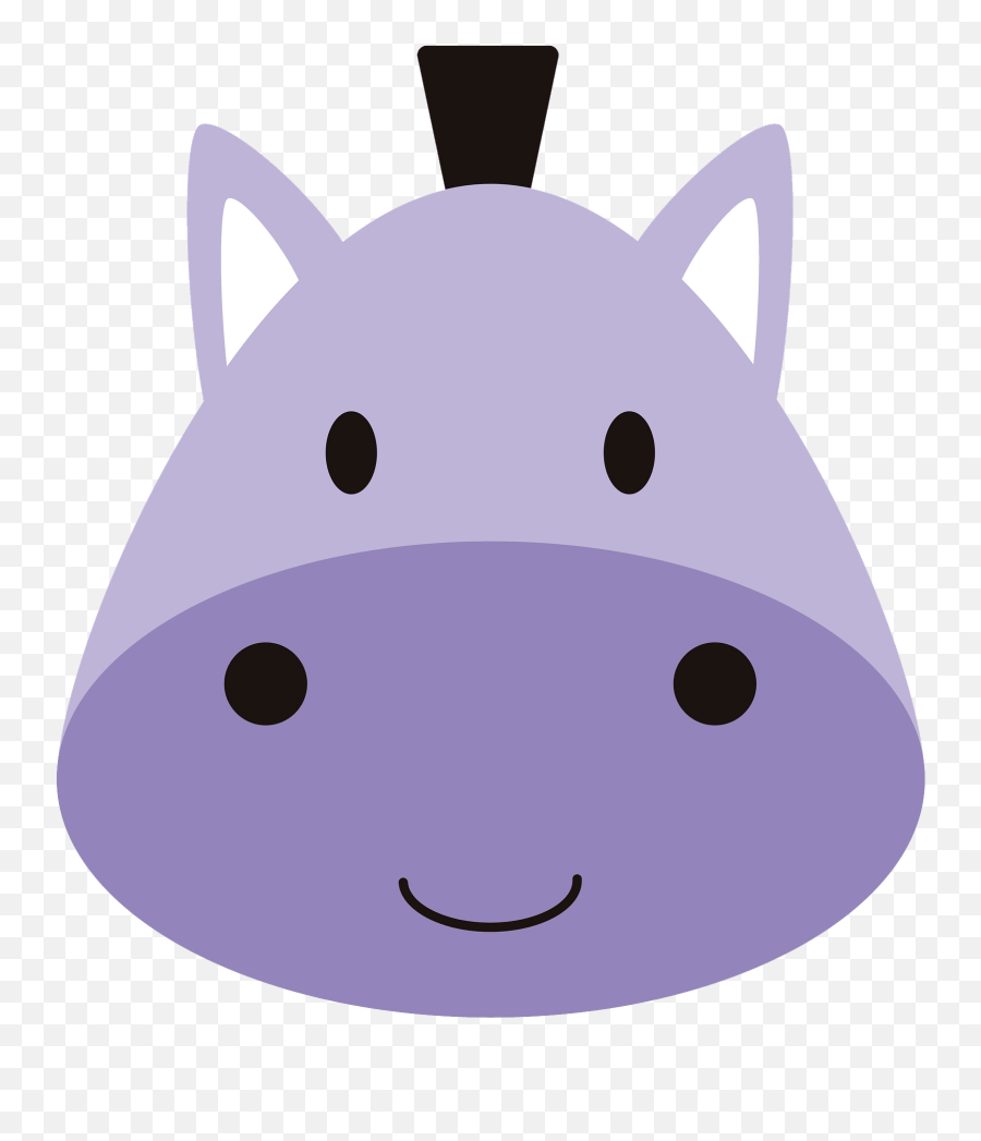 Cute Donkey Face Clipart - Happy Emoji,Donkey Emoji Download