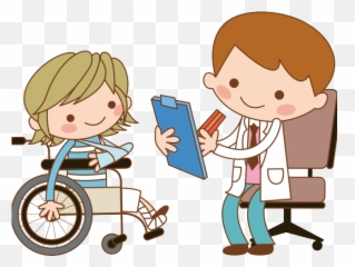 Situation Clipart Doctor Child Patient - Doctor And Patient Doctor With Patients Clipart Emoji,Doctor Emojis