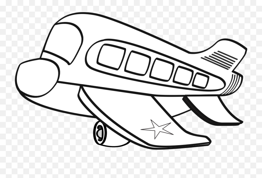 Free Airplane Graphics Download Free Clip Art Free Clip - Clip Art Black And White Airplane Emoji,Paper Airplane Emoji