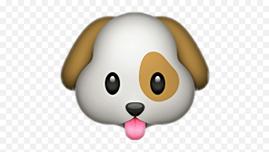 Wall Stickers Dog Face - Animal Emojis,Dog Paw Emoji