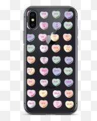 Candy Hearts Pattern Iphone Case - Iphone Emoji,Emoticon Iphone 6 Case