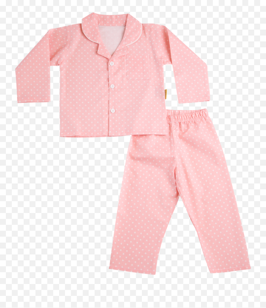 Pink Starry Night Organic Cotton - Solid Emoji,Boys Emoji Pyjamas
