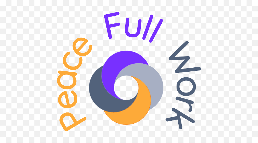 Peacefullwork Emoji,Work Emotion Logo