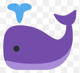 Spouting Whale Id 8698 Emojicouk - Purple Whale Emoji,Crab Emoji Meme