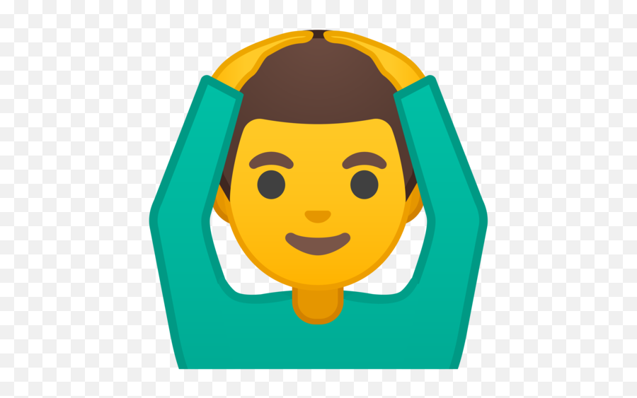 Man Gesturing Ok Emoji - Emoji,Android Ok Emoji