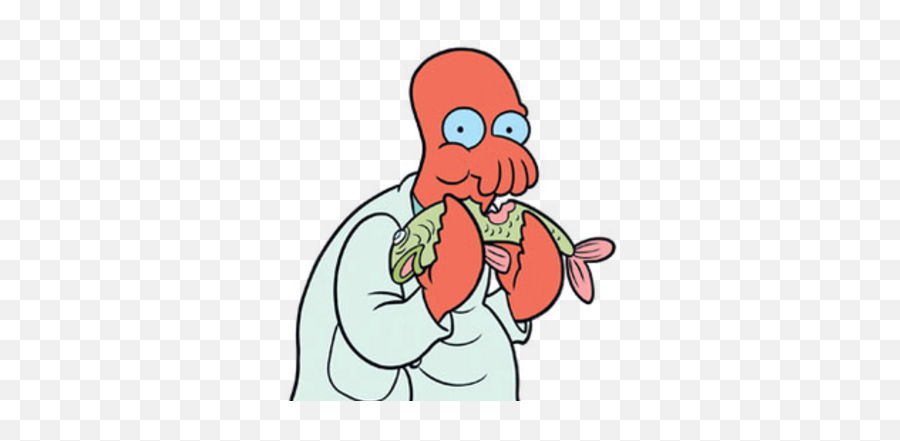 John A - Dr Zoidberg From Futurama Emoji,Futuramq Zapp Emotions