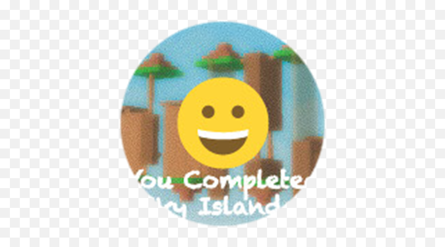 You Completed Sky Islands - Roblox Happy Emoji,Ou Emoticon