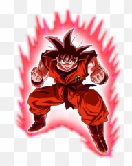 Goku - Goku Saga Saiyan Kaioken Emoji,Kaioken Attack Emoticon