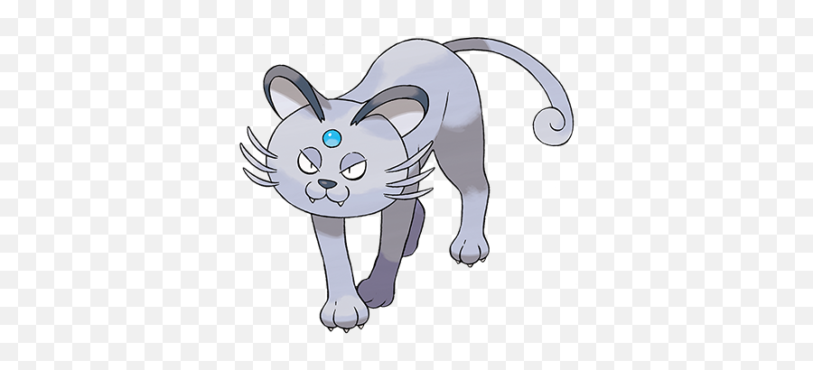 Pokemon Sunmoon New Pokemon And Alola - Formed Pokemon Pokemon Alolan Persian Emoji,Good Rockruff Emotion