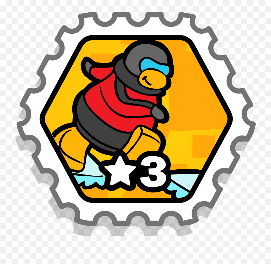 Snow Student Stamp - Club Penguin Candy Pizza Stamp Emoji,Hero Art Emojis Stamps