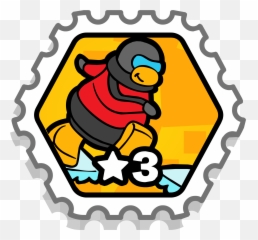 Snow Student Stamp - Club Penguin Candy Pizza Stamp Emoji,Hero Art Emojis Stamps