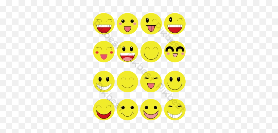 Smiley Vector Templates Free Psd U0026 Png Vector Download - Happy Emoji,Asian Happy Face Emoji