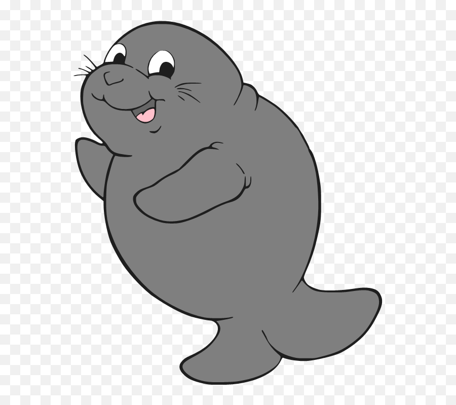 Manatee Clipart Illustrations Free Download Clipart Pictures - Manatee Clip Art Emoji,Manatee Emoji