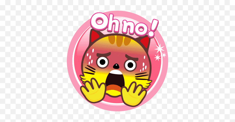 Yellow Cat Sticker - Yellow Cat Face Discover U0026 Share Gifs Happy Emoji,Cat Emoji Gif