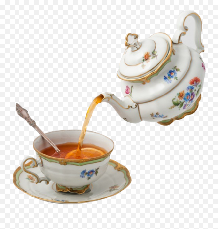 The Most Edited - Tea Pot Cup Png Emoji,Kawaii Tea Set Emoji