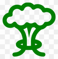 Green Mushroom Cloud Icon - Mushroom Clouds Clip Art Emoji,Cloud With Question Mark Emojis