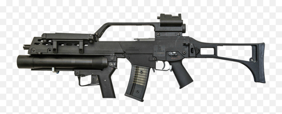 Free Photo Weapon War Grenade Launcher Rifle Military - Max Original G36 Emoji,Text Emoticons Guy Shooting Gun