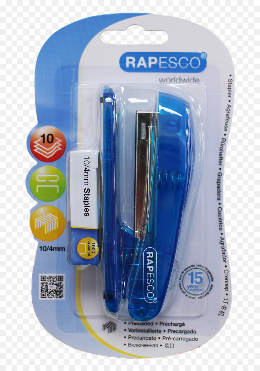 Rapesco Klippa 104mm 10 Sheet Stapler Hang Pack - Nail Tool Emoji,Stapler Emoji