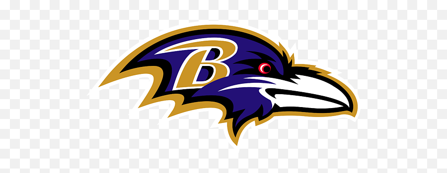 Baltimore Ravens Logo Sticker For Sale - Baltimore Ravens Logo Png Emoji,Ravens Alternate Emotions
