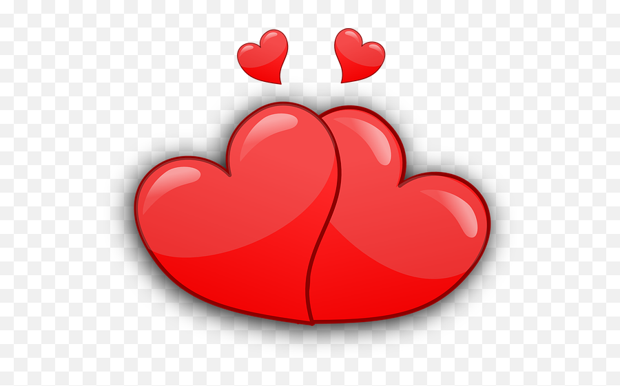 Imagen Gratis En Pixabay - Corazones Pareja Juntos Fotos Couple Heart Png Emoji,Imagen Emoticon Orar