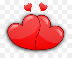 Imagen Gratis En Pixabay - Corazones Pareja Juntos Fotos Couple Heart Png Emoji,Imagen Emoticon Orar
