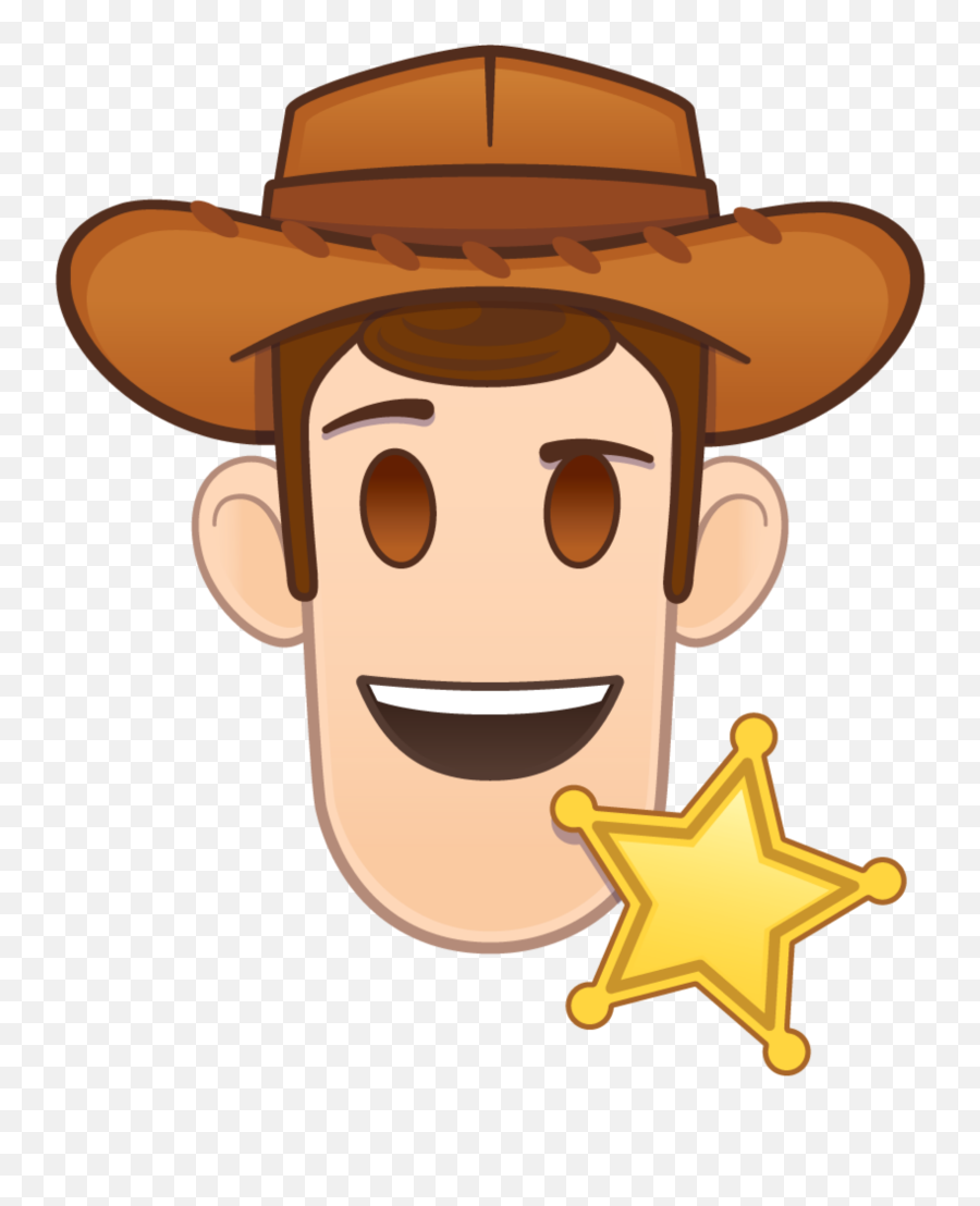 Disney Y Diseñaron Más De - Woody Toy Story Emoji,100 Percent Emoji