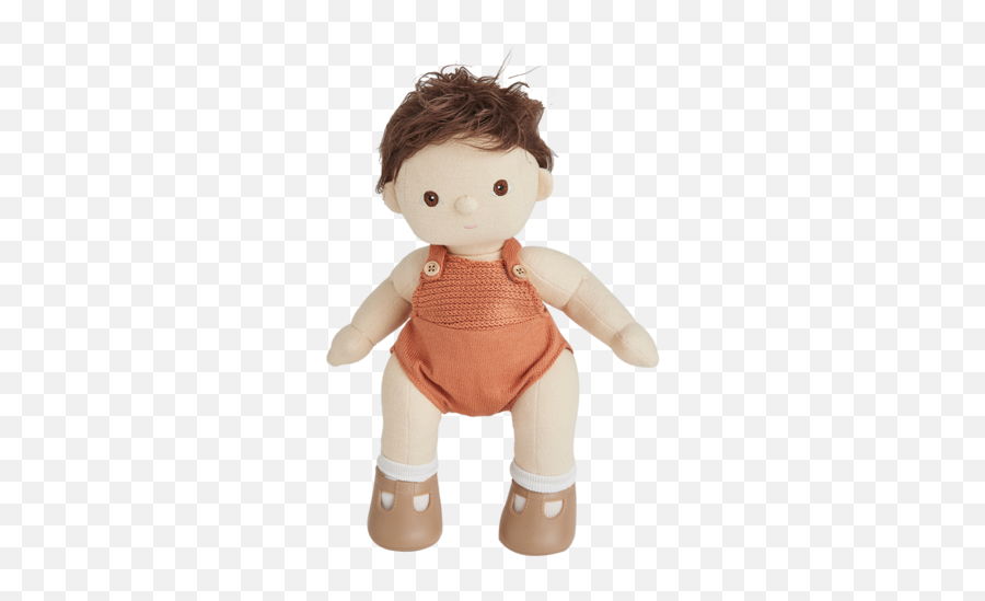 Dinkum Doll - Dinkum Dolls Olli Ella Peanut Emoji,Large Emotions Rag Doll