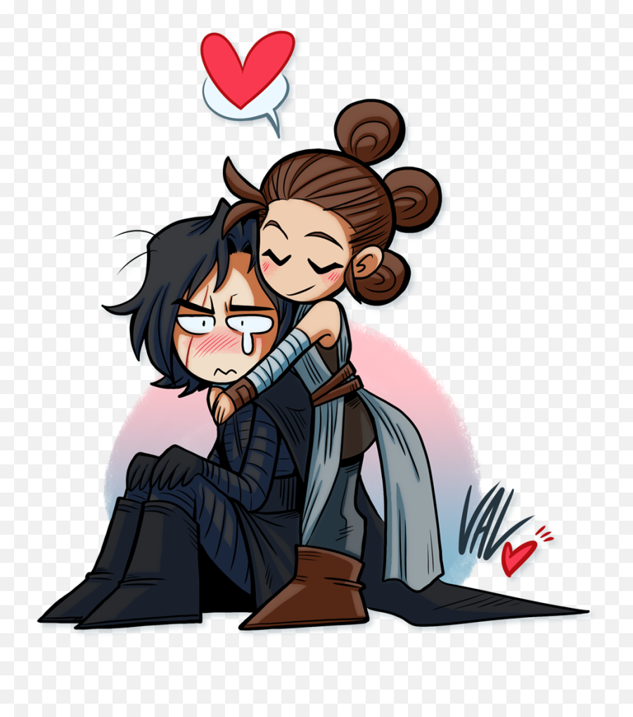 Download Hd Ok So I Know This Isn - Reylo Transparent Star Wars Cute Kylo Ren Emoji,Kylo Ren Emoji