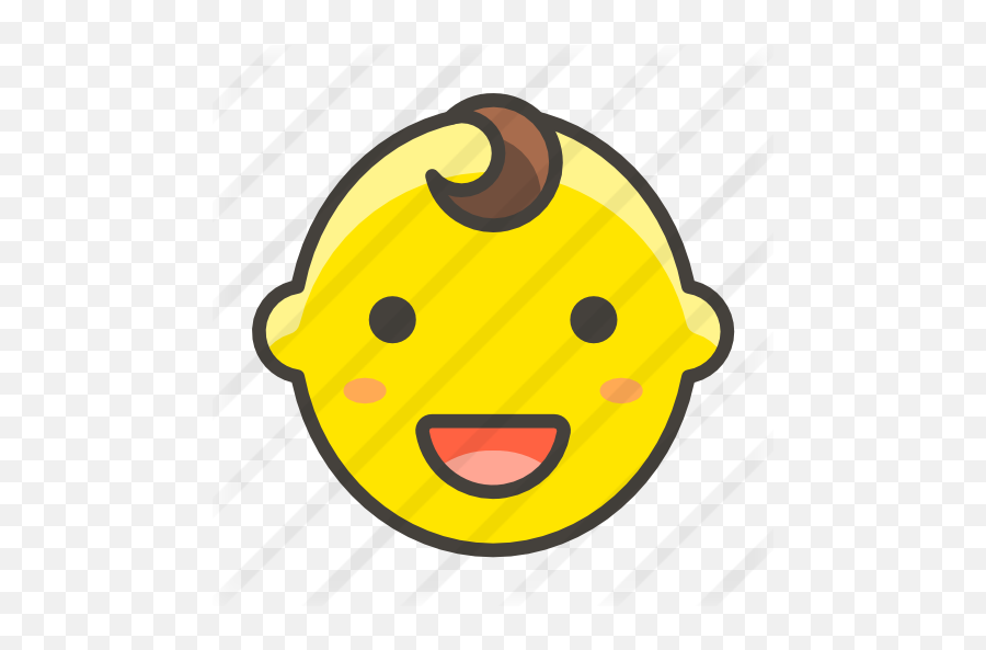 Baby - Free Smileys Icons Happy Emoji,Facebook Baby Emoji