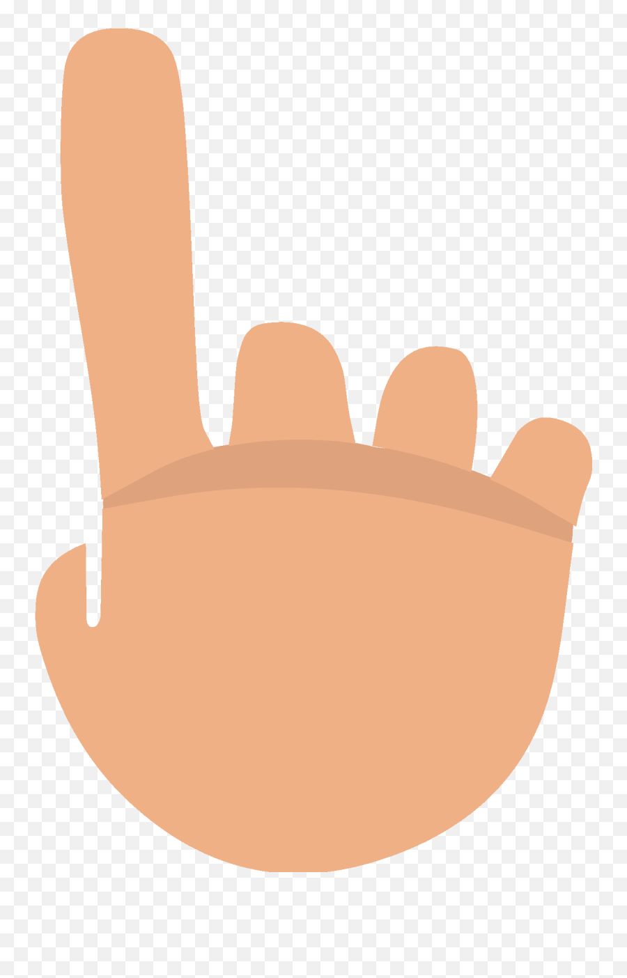 Backhand Index Pointing Up Emoji Clipart Free Download,Three Fingered Salute Emoji