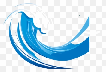 Wind Wave Euclidean Vector Clip Art - Blue Waves Png Emoji,Where Can I Get The Twitter Blue Wave Emoji