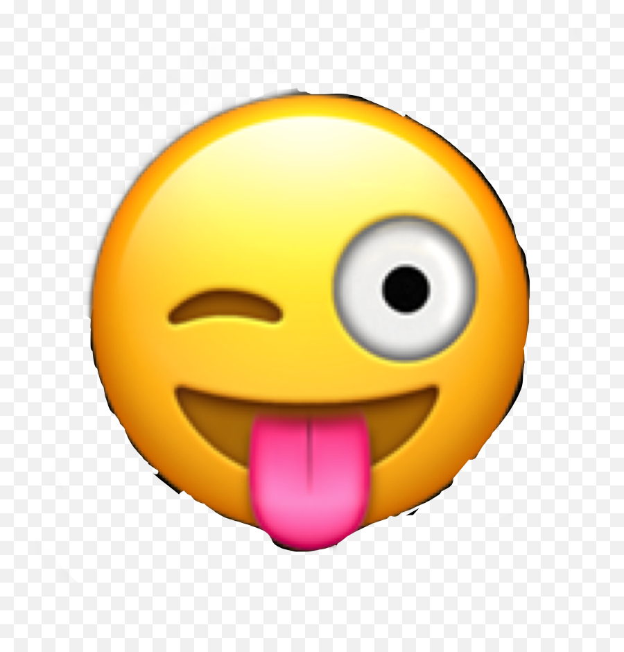 Hi Freetoedit Sticker By Carlatherabbit Emoji,Stuck Out Tongue Emoji Image
