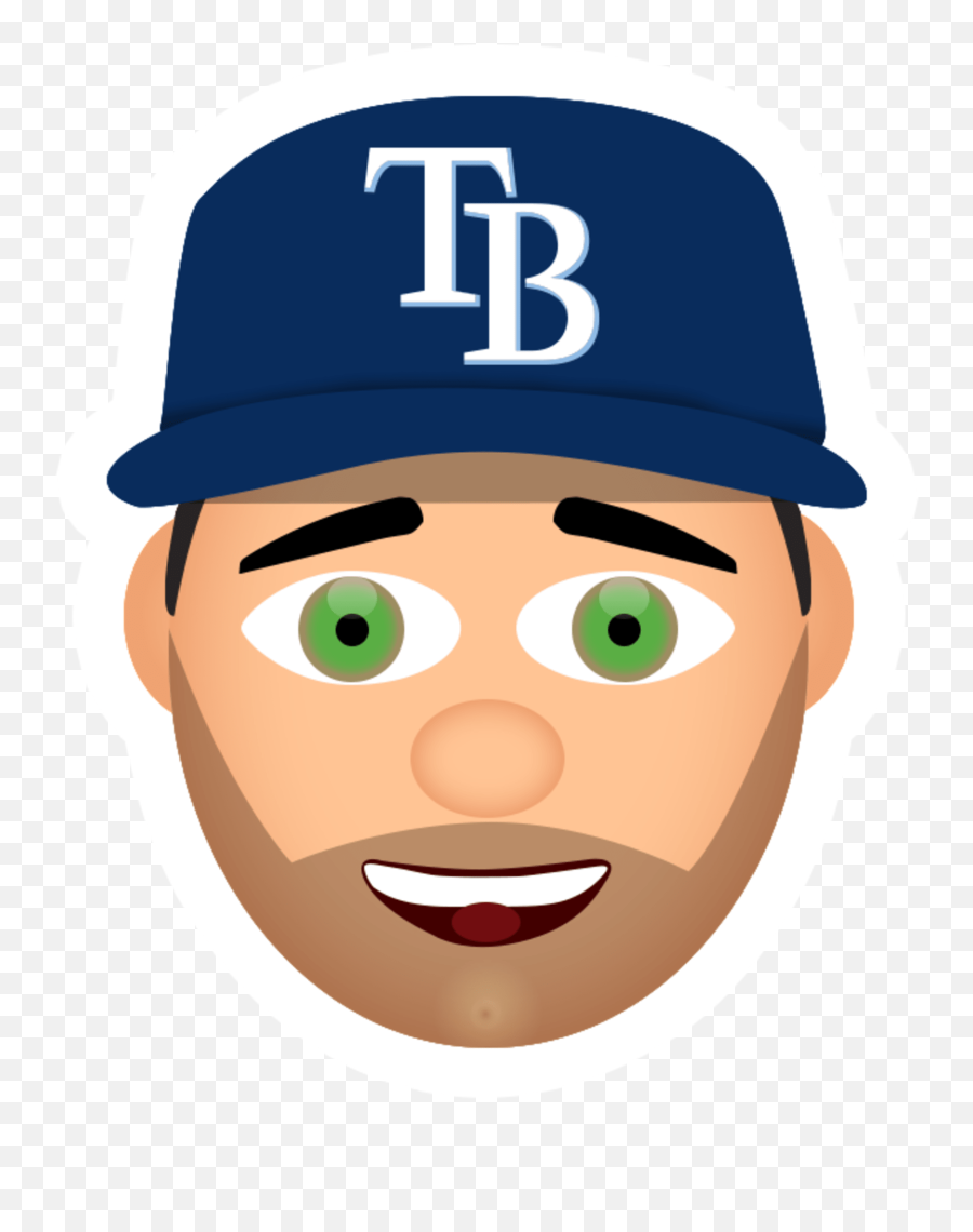 Download Rays Stickers Tampa Bay Rays Emoji,Cap Emoji Apple Png