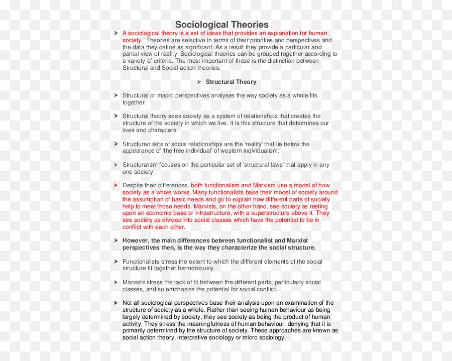 Sociological Theories Notes Horizontal Emoji Theories Of Emotion