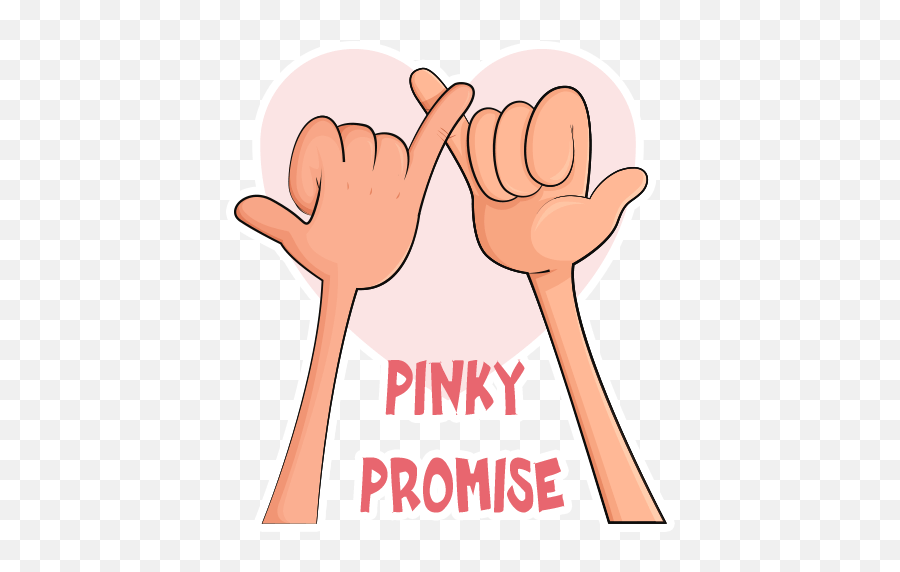 The Most Edited - Sign Language Emoji,Pinky Promise Emoticon