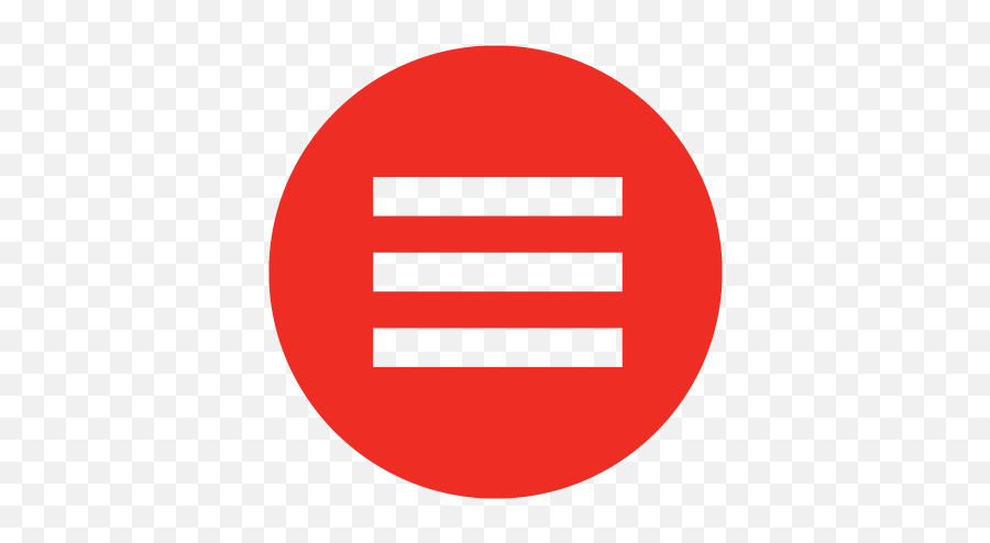 Red Menu Icon Transparent Png - Stickpng Menu Icon Png Red Emoji,Hamburger Emojis