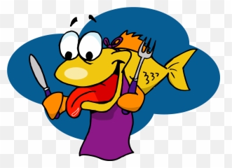 Clipart Fish Dinner Clipart Fish - Cartoon Fish Fry Clipart Emoji,Boy Fishing Pole Fish Emoji